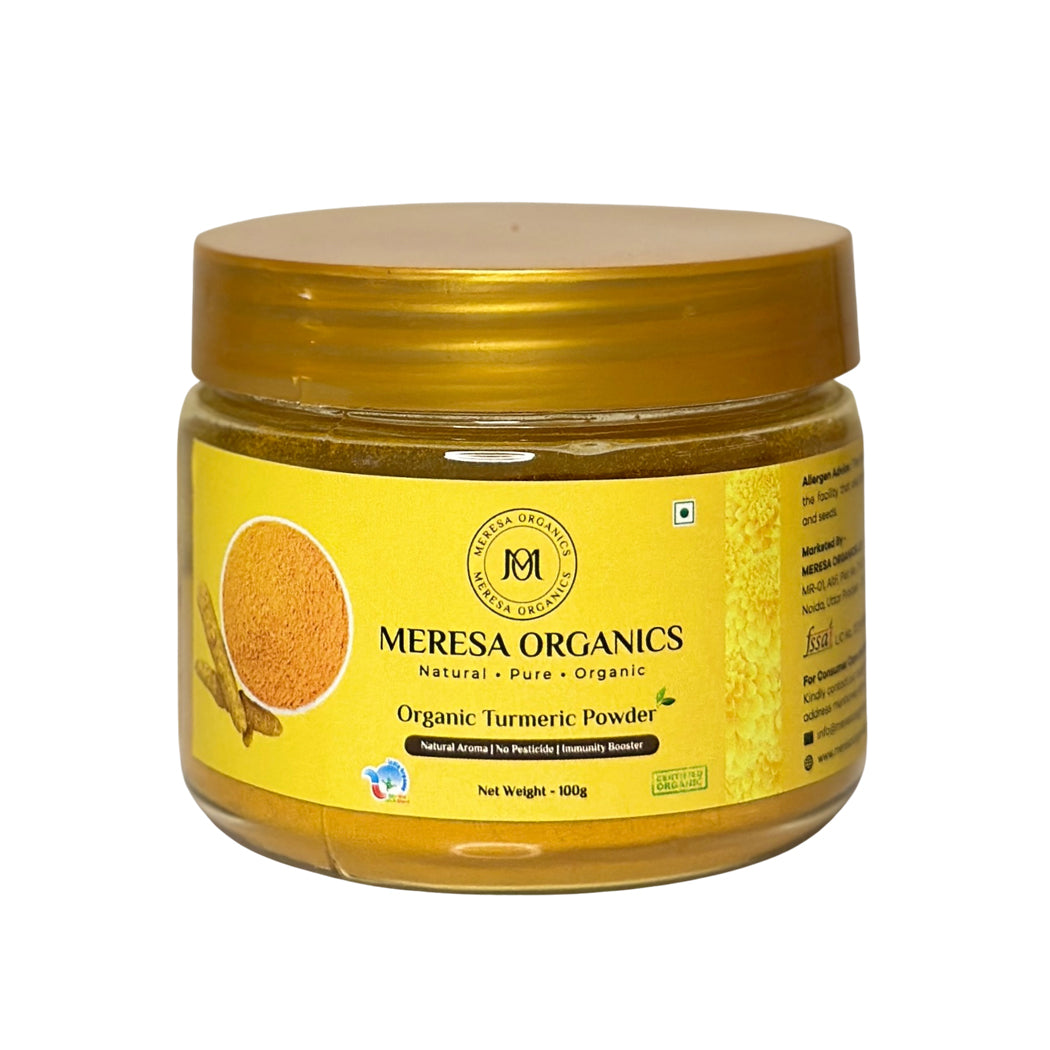 Organic Turmeric Powder 100 Gram, Organic Coriander Powder 100 Gram, Organic Garam Masala 100 Gram, Organic Red Chilli Powder 100 Gram, Organic Cumin Whole 100 Gram