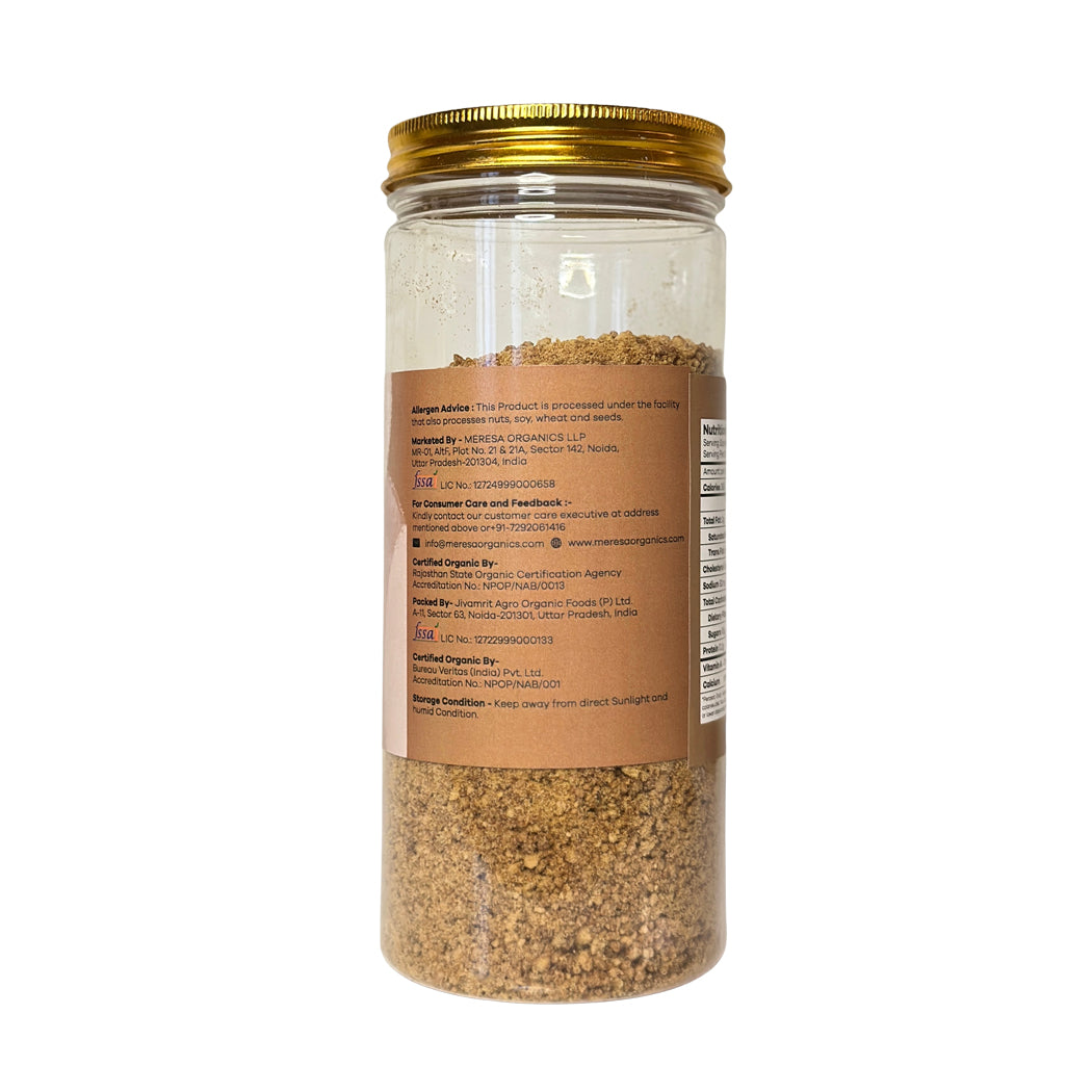 Organic Sweeteners Pack of 4 (Organic Raw Sugar 500g, Organic Jaggery Powder 500g, Organic Brown Sugar 500g, Organic Sugar 500g)