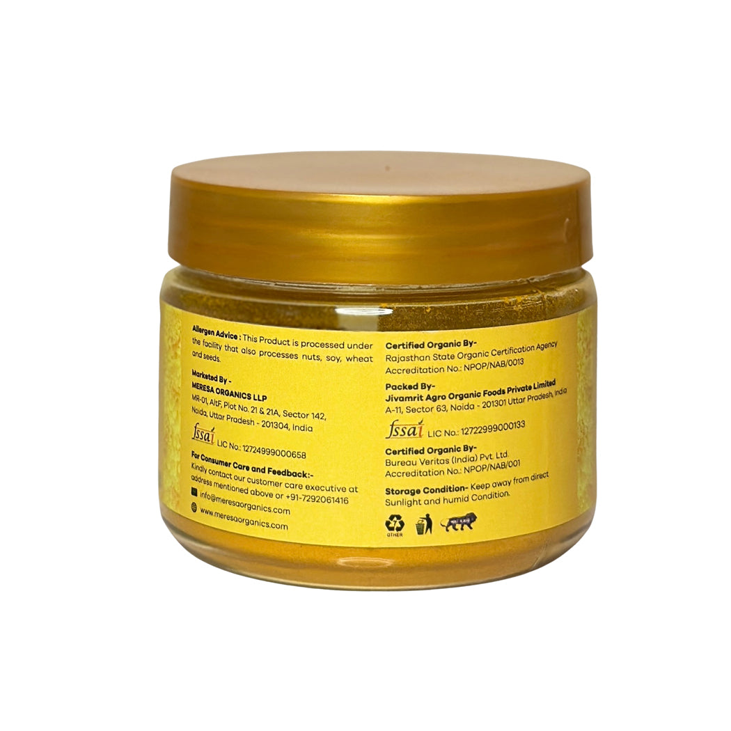 Organic Turmeric Powder 100 Gram, Organic Coriander Powder 100 Gram, Organic Garam Masala 100 Gram, Organic Red Chilli Powder 100 Gram, Organic Cumin Whole 100 Gram