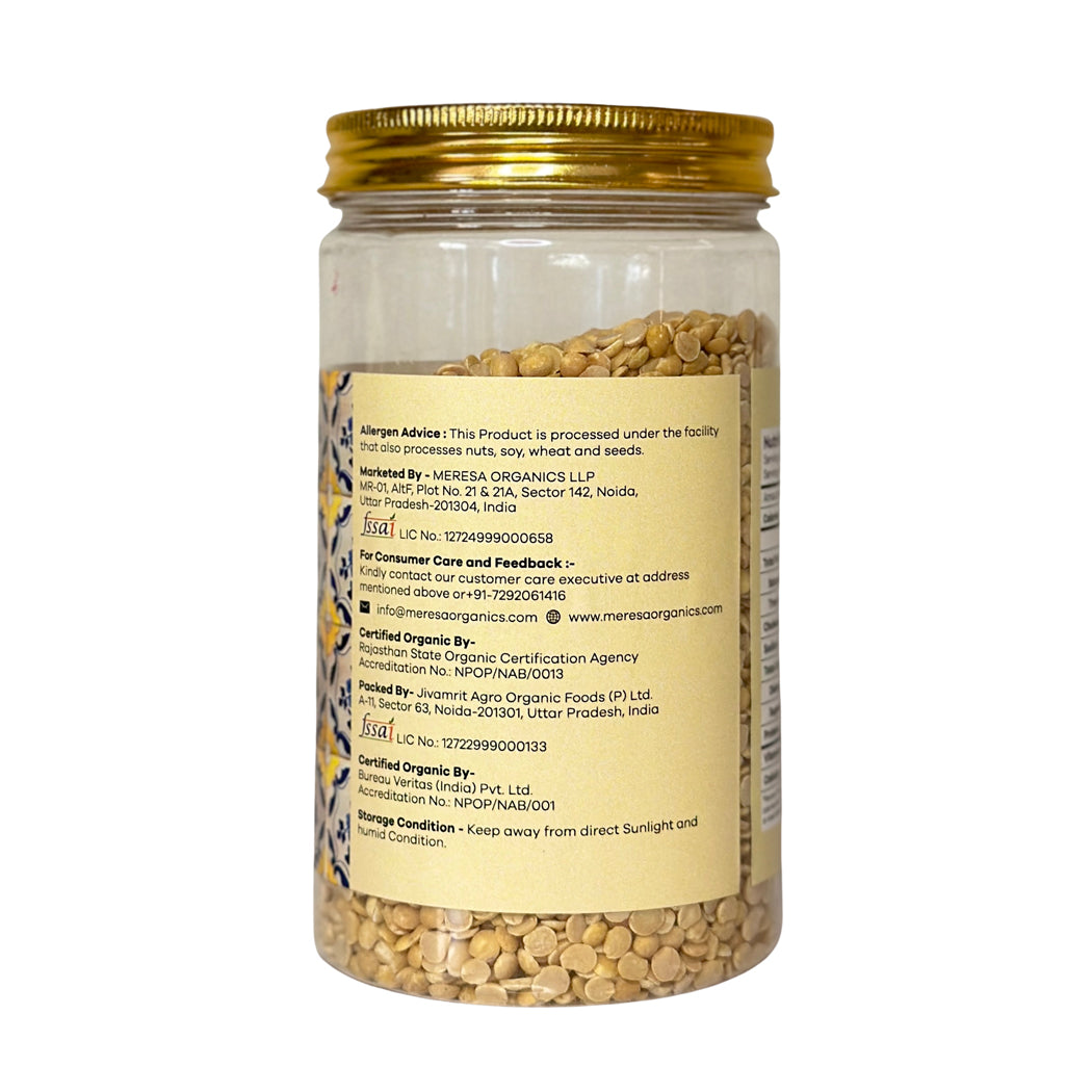 Organic Arhar Dal 500 Gram, Organic Moong Dal-Yellow 500 Gram, Organic Premium Basmati Rice 1 Kg
